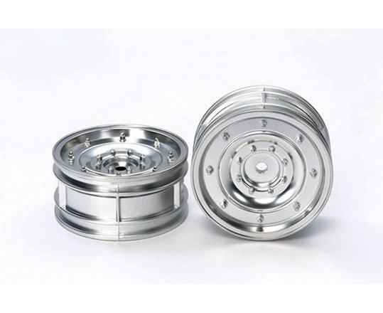 TAMIYA 54737 Matte Sil Dish Whl 26mm Off+4 - 2