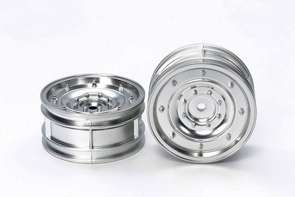 TAMIYA 54737 Matte Sil Dish Whl 26mm Off+4