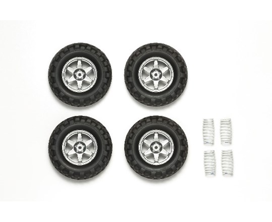 TAMIYA 54742 GF-01 CC Tire & Spring Set - 2