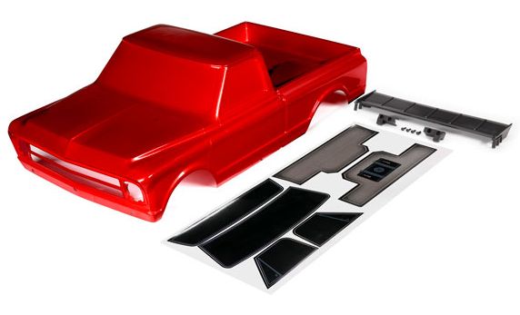 Body Chevrolet C10 Drag Slash Röd
