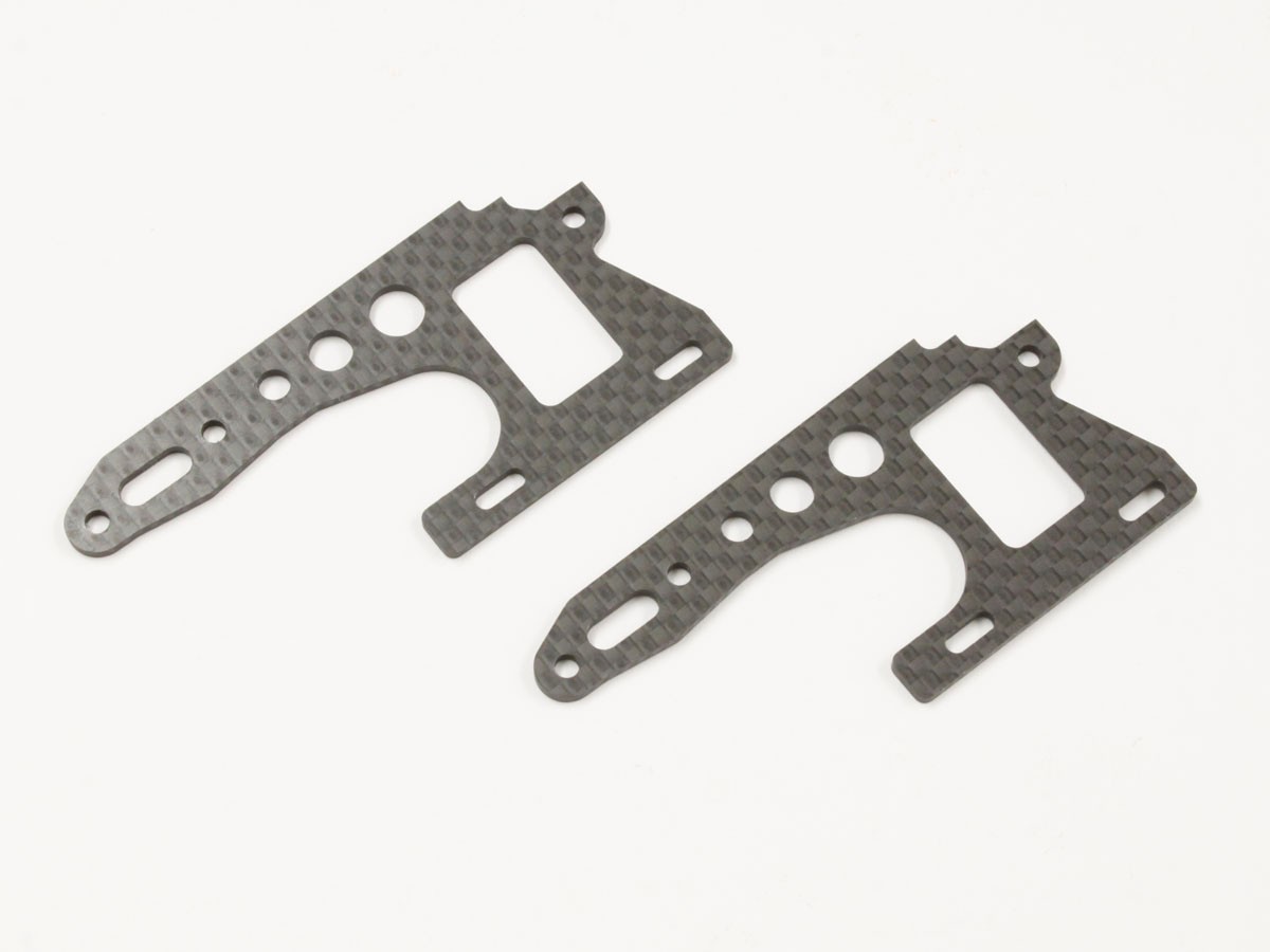 Kyosho OTW105 Carbon Front Side Plate (2) Optima Kyosho