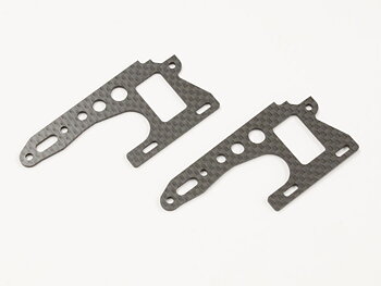Kyosho OTW105 Carbon Front Side Plate (2) Optima Kyosho