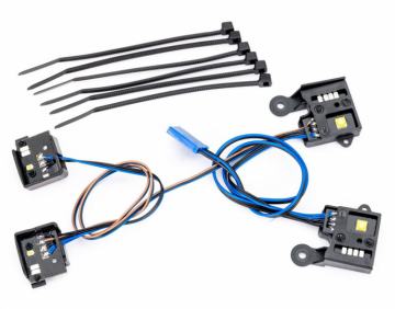 Traxxas 9884 LED Ljus Fram- och Bak Set Komplett TRX-4M Ford F-150