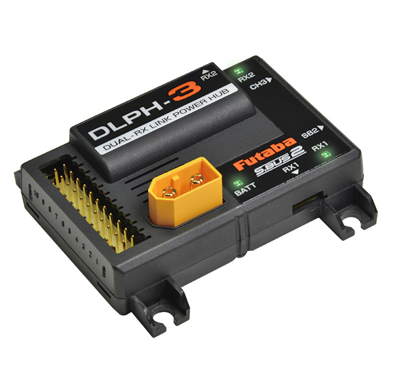 Futaba 05102759-3 DLPH-3 Dual RX Link Power Hub