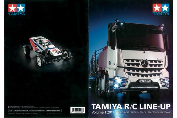 TAMIYA 64408 R/C Line-up Vol.1 2017 Eng.