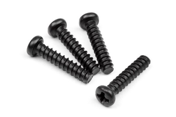 Maverick RC MV22427 Ball Head Self-Tapping Screw 2.6x12mm (4Pcs) - 2