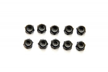 Nylon Nut M4, 10 Pcs