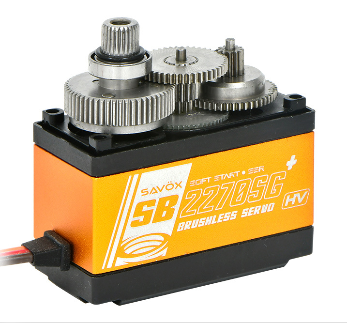 Savöx SB-2270SG PLUS Servo 40Kg 0,12s HV Alu Brushless Ståldrev - 4