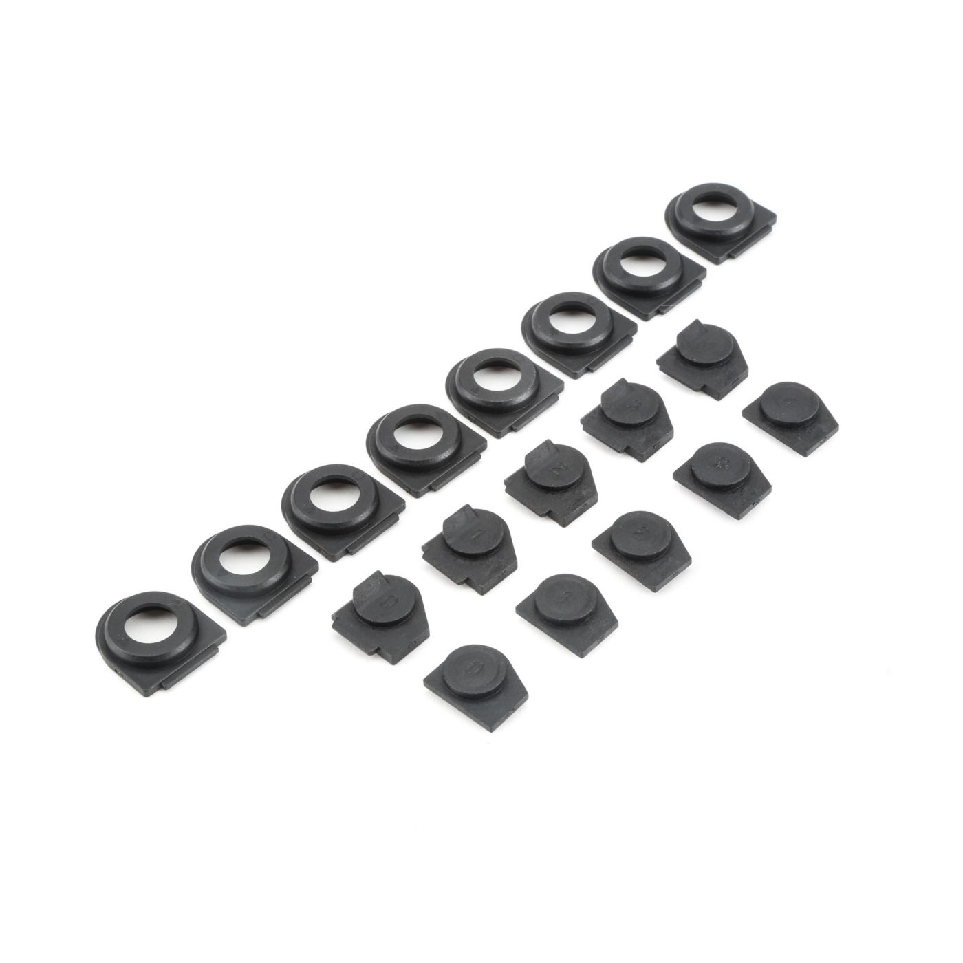 TLR TLR232042 Driver Belt Adjustment Inserts: 22-4 2.0