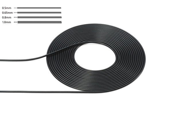 TAMIYA 12675 Cable Outer Diameter 0,5mm Black