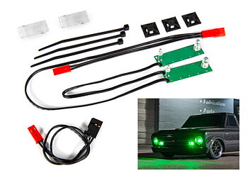 LED Lights Front Set Green  Chevrolet C10