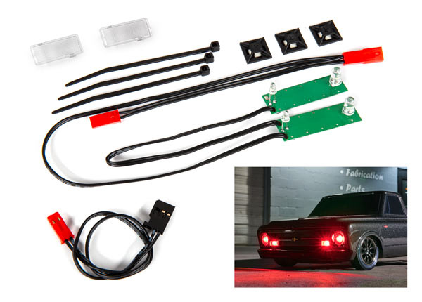 LED Lights Front Set Red  Chevrolet C10