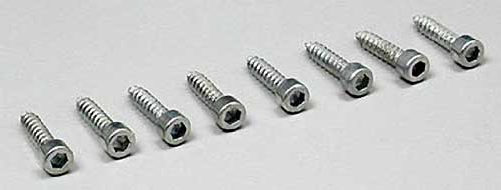 Du-Bro 382 Plåtskruv insex No.4 x 1/2 (8st)