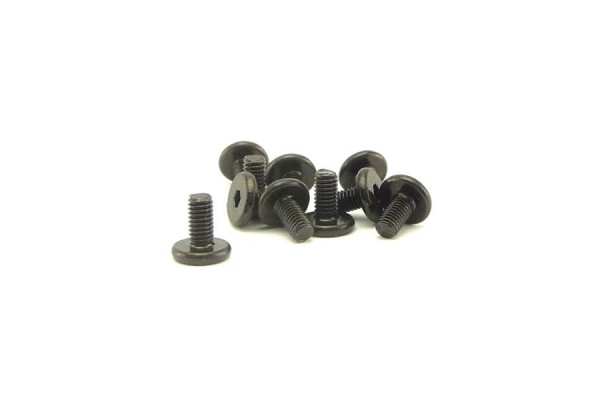 3X8mm ´I´ Head Screws, Bk, 1