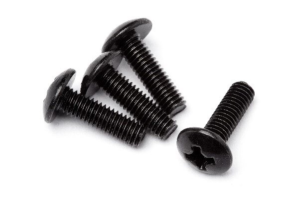 Maverick RC MV22633 BUTTON HEAD SCREW M3X10MM (4PCS) (STRADA EVO XT) - 2