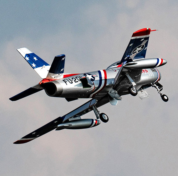 FMS 143PBU FMS FMS143PBU F-86 Skyblazer (80mm Fläkt) PNP Blå - 16