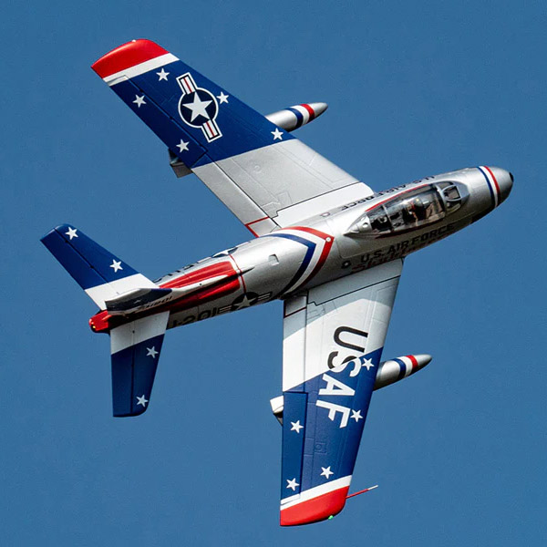 FMS 143PBU FMS FMS143PBU F-86 Skyblazer (80mm Fläkt) PNP Blå - 15