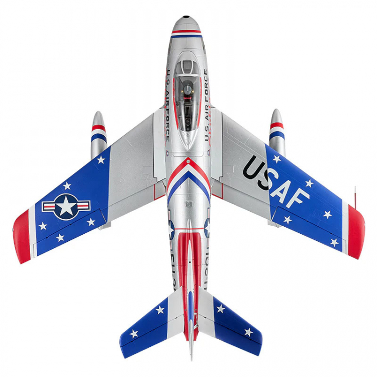 FMS 143PBU FMS FMS143PBU F-86 Skyblazer (80mm Fläkt) PNP Blå - 13