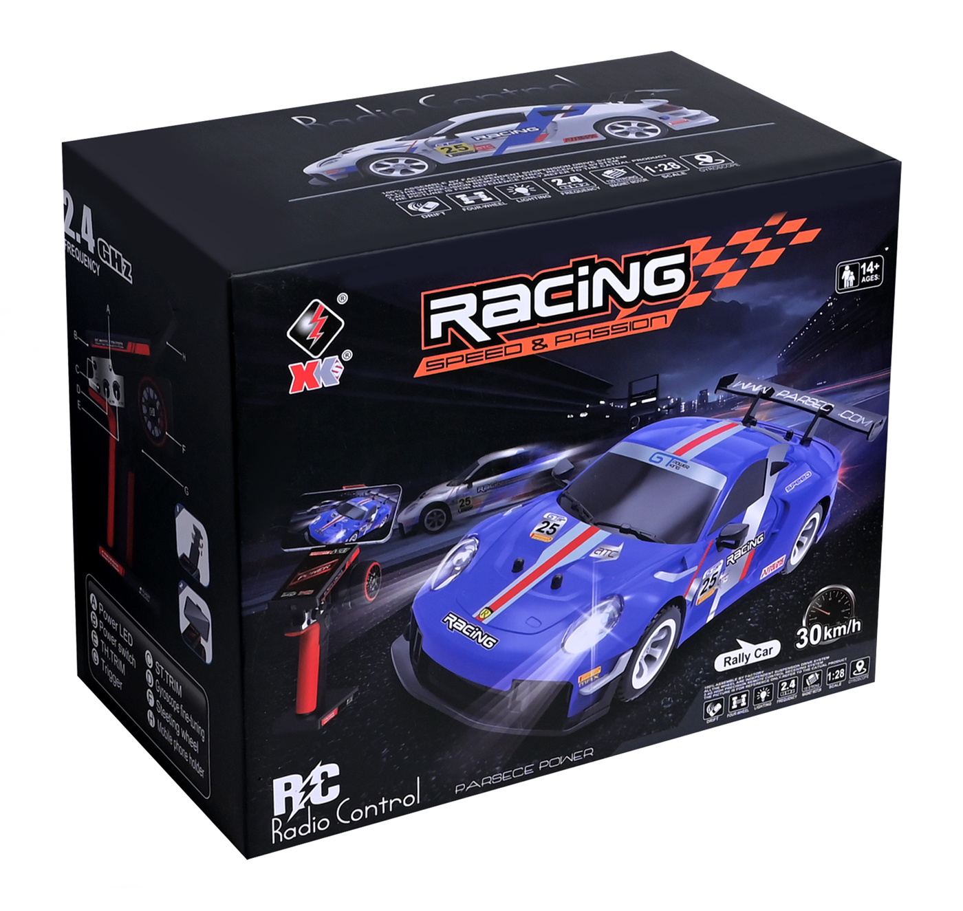 WLToys 284191 WL 284191 4WD Drift Car 1/28 RTR - 3