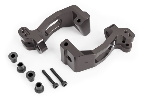 Caster Blocks (C-Hub) Alu Grey L+R Sledge