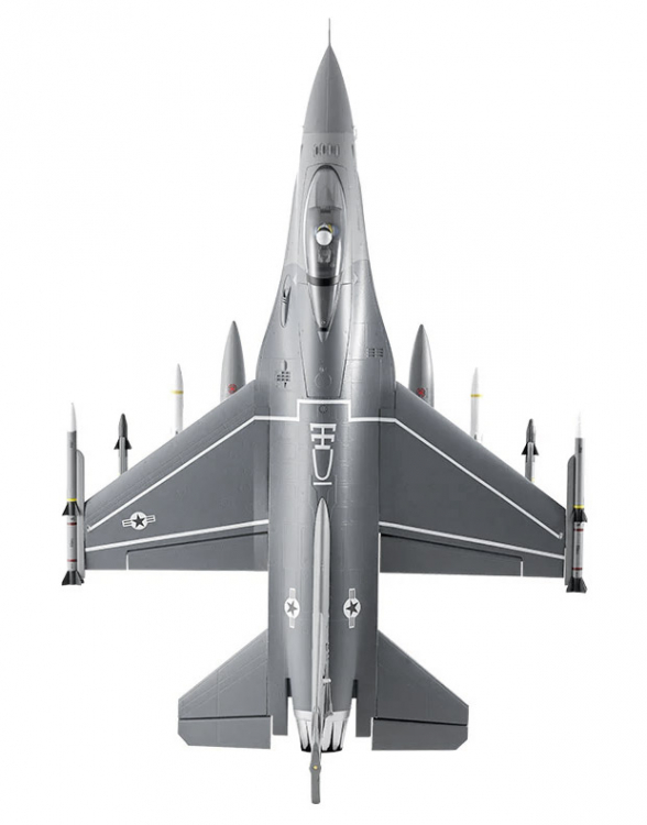 FMS 146PGY FMS FMS146PGY F-16 Grå PNP 64mm fläkt - 9