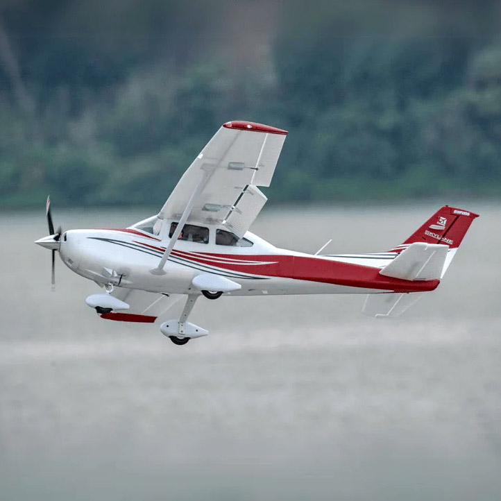 FMS FMS148PRD Cessna 182 PNP Red 1500mm - 15