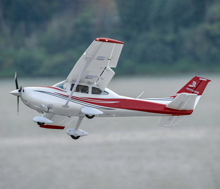 FMS FMS148PRD Cessna 182 PNP Red 1500mm - 3