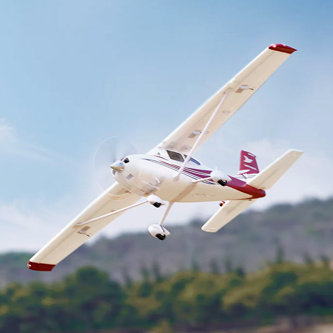 FMS FMS148PRD Cessna 182 PNP Red 1500mm - 4
