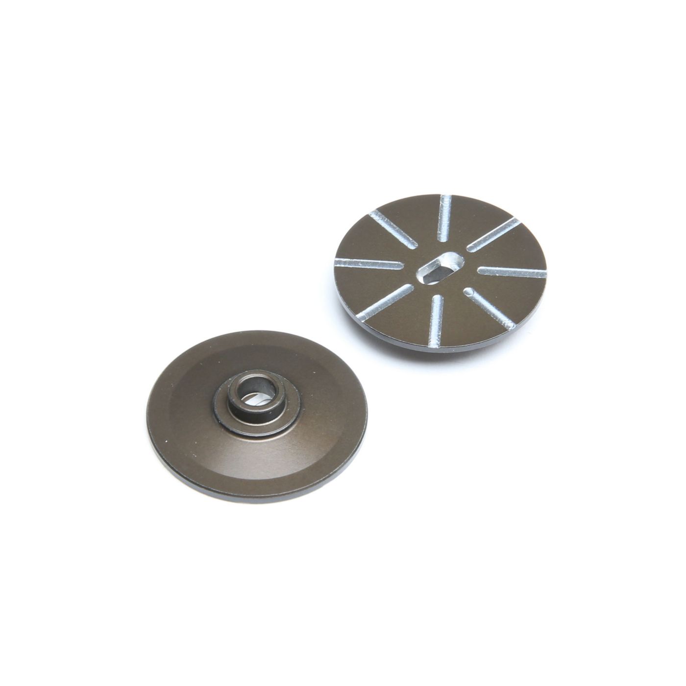 TLR TLR232084 Grooved Slipper Plates, SHDS (2)