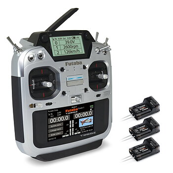 Futaba T26SZ Radio FASSTest26, 3/R7208SB, 2S LiPo