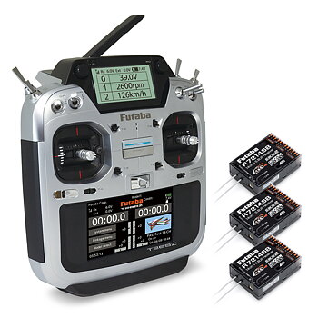 Futaba T26SZ Radio FASSTest26, 3/R7214SB, 2S LiPo