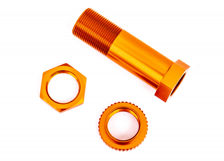 Traxxas 9545T Servoräddare Stolpe med Muttrar Alu Orange Sledge