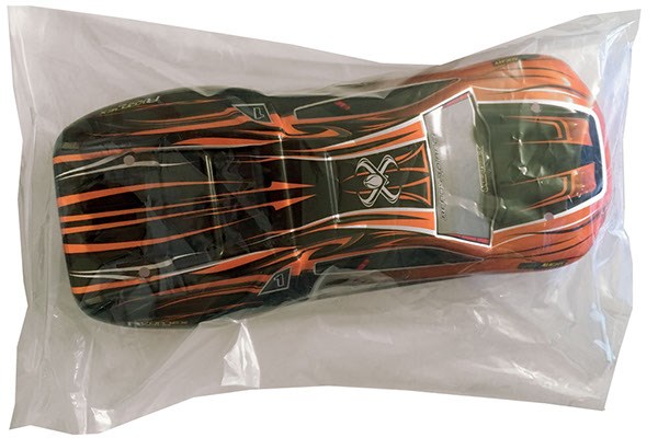 Blackzon 534693 Car shell orange