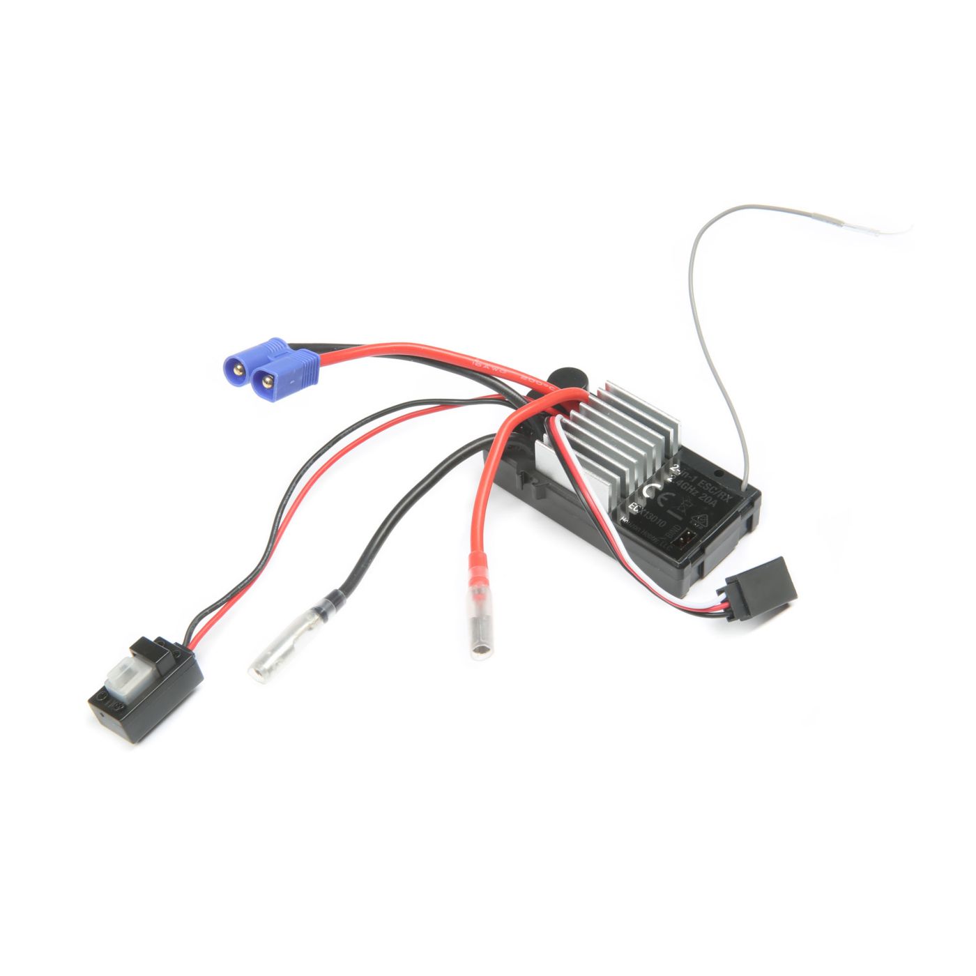 ECX ESC/Receiver,2.4GHz WP, V4: 1/10