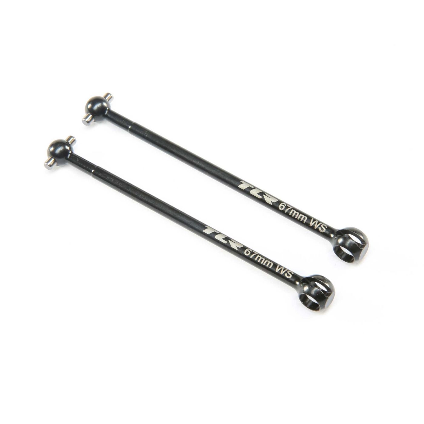 TLR TLR232102 CVA Driveshaft Bones, 67mm (2): 22X
