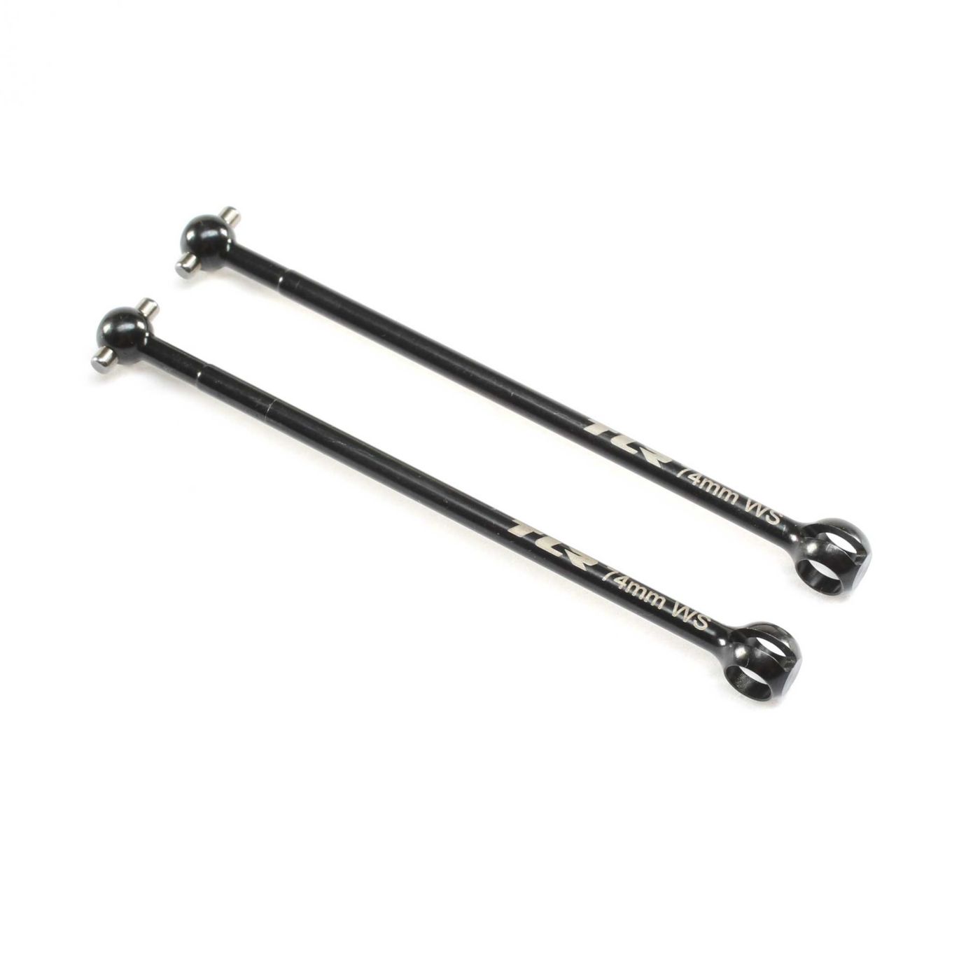 TLR TLR232104 CVA Driveshaft Bones, 74mm (2): 22X