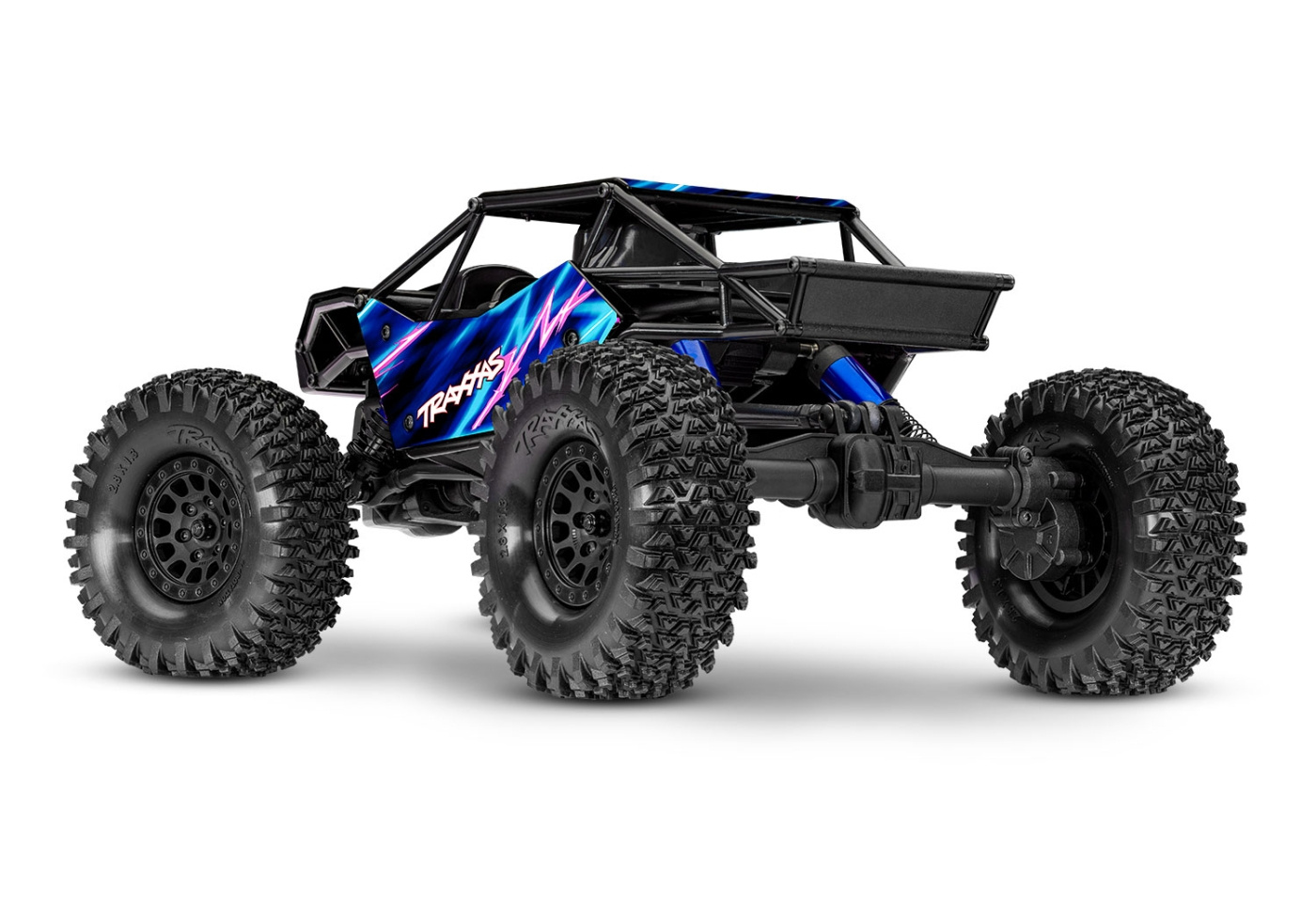 Traxxas TXC-4M 1/18 Extreme Crawler Blue RTR - 3S LiPo/USB Charger - 7