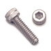 M5 x 20 Silvereloxerad Insexskruv (10st)