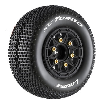 Louise RC World L-T3146SB Tires & Rims SC-GROOVE (4 Loose Hex) Soft (2)