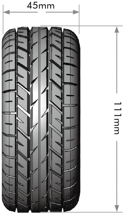 Louise RC World L-T3154SB Tires & Rims SC-ROCKET (4 Loose Hexes) Soft (2) - 4