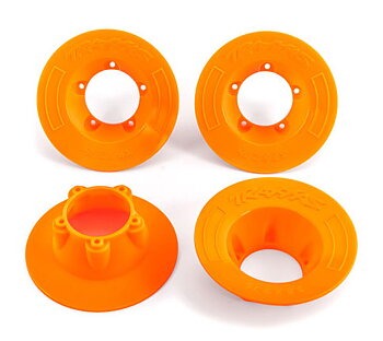 Traxxas 9569T Navkapslar Neon Orange (för Hjul #9572) (4)