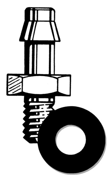 Du-Bro 540 Trycknippel 10-32 gänga - 2