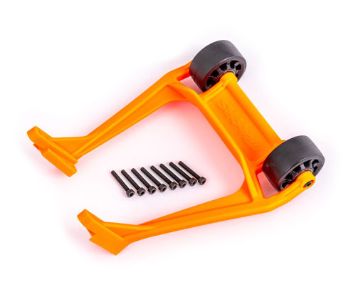 Traxxas 9576T Wheelie Bar Komplett Orange Sledge
