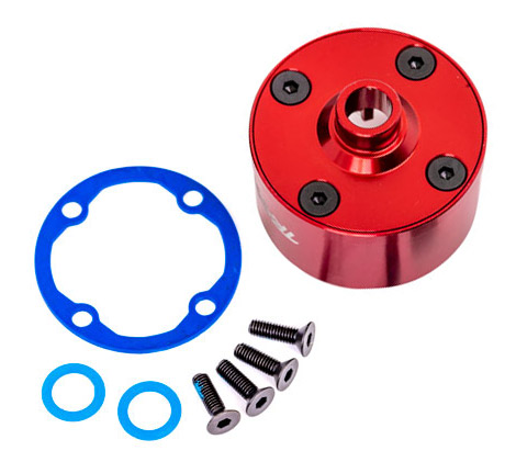 Differential Carrier Alu Red Set Sledge