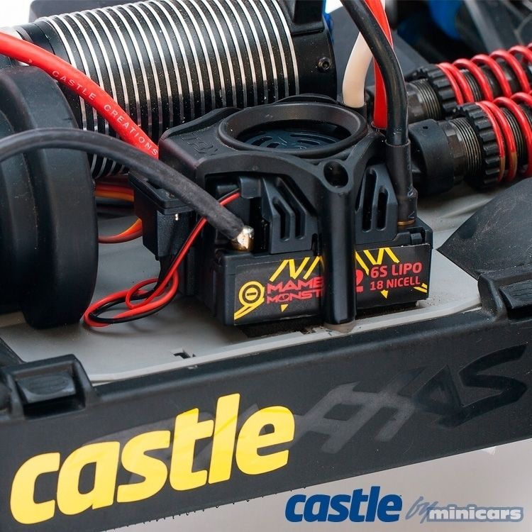 Castle Creations MAMBA MONSTER-2 1:8 25V ESC Vattentät - 9