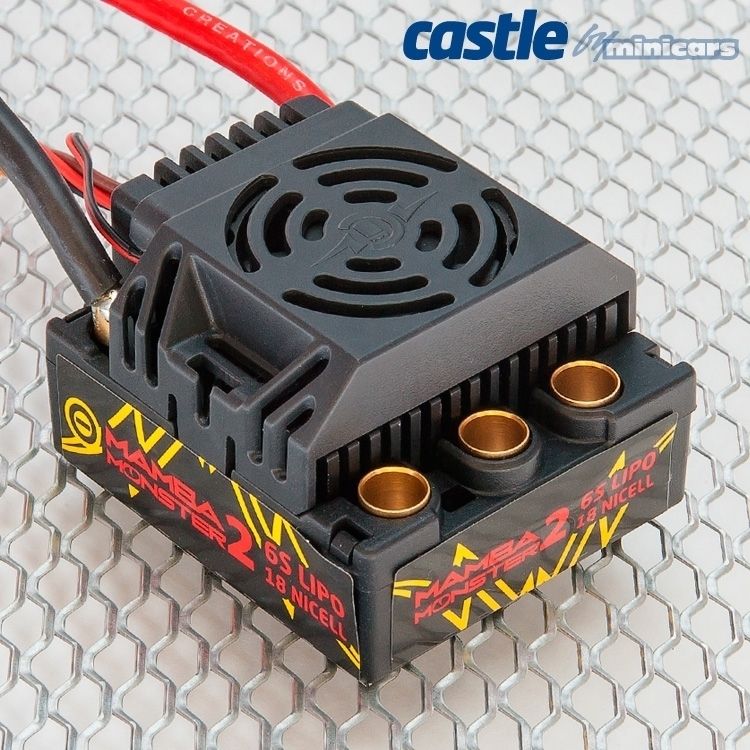 Castle Creations MAMBA MONSTER-2 1:8 25V ESC Vattentät - 7