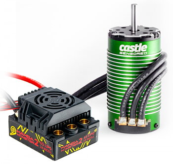 MAMBA MONSTER-2 1:8 25V WP ESC & 1512-2650KV Sensor Motor