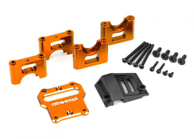 Traxxas 9584T Fäste Alu Orange Mittdiff Sledge