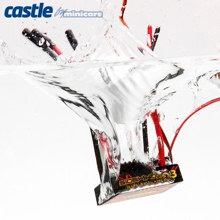 Castle Creations SIDEWINDER 3 CAR ESC WP 1:10 12V - 7