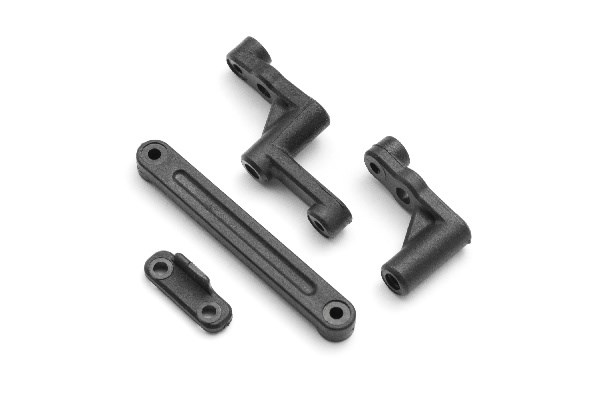 Blackzon 540017 Steering Bushes + Ackerman Plate